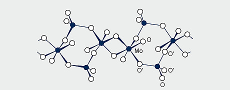 Structure of Ammonium Dimolybdate