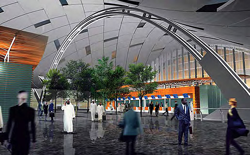 New Doha International Airport passenger terminal