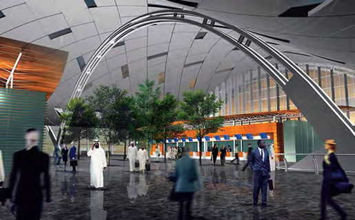 New Doha International Airport passenger terminal
