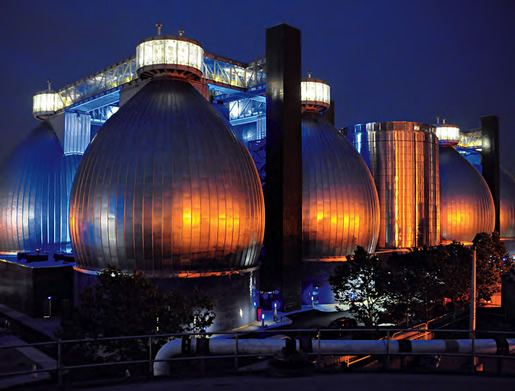 Newton Creek Type 316 stainless digester “eggs”